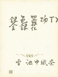 银色器物TXL金银花