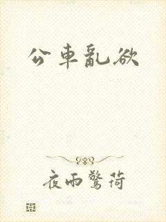 公车乱欲