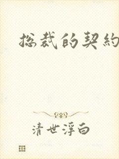 总裁的契约情人