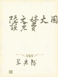 陆文婷大团圆小说免费