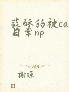 苏酥的被cao日常np