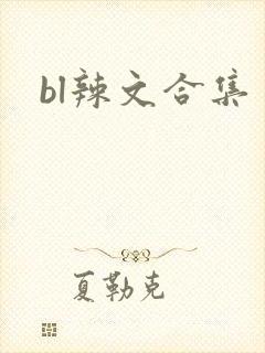 bl辣文合集