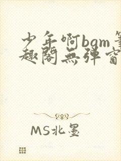 少年啊bgm笔趣阁无弹窗免费