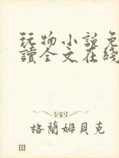 玩物小说免费阅读全文在线阅笔趣阁无弹窗