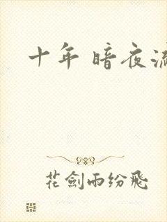 十年 暗夜流光