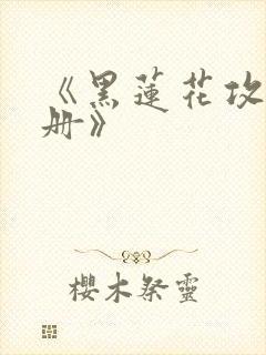 《黑莲花攻略手册》