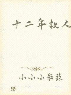 十二年故人戏