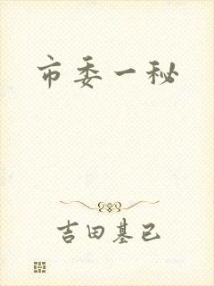 市委一秘