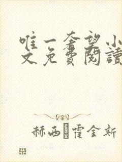 唯一奢望小说全文免费阅读