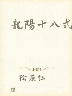 龙阳十八式