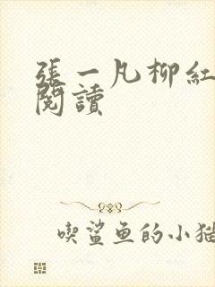 张一凡柳红免费阅读