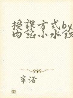 授课方式by 肉馅小水饺