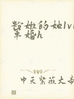 粉嫩的她1v1军婚h