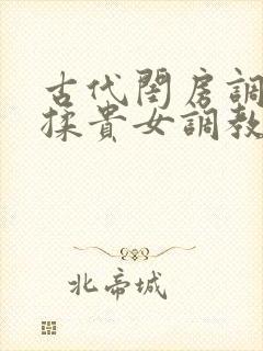 古代闺房调教h揉贵女调教记