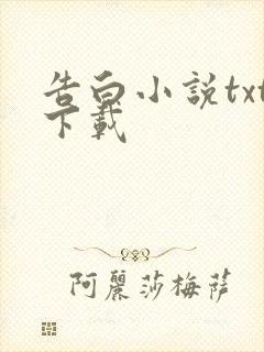 告白小说txt下载