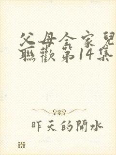 父母全家儿女大联欢第14集