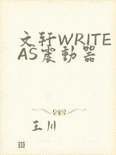 文轩WRITEAS震动器