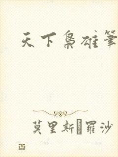 天下枭雄笔趣阁