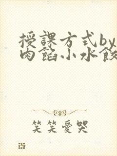 授课方式by 肉馅小水饺