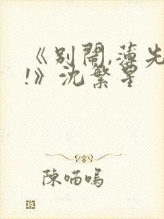 《别闹,薄先生!》沈繁星