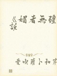 《媚者无疆》小说