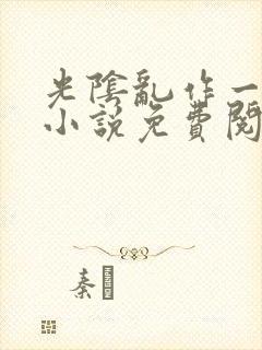 光阴乱作一团的小说免费阅读