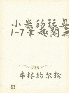 小米的玩具日记1-7笔趣阁无广告