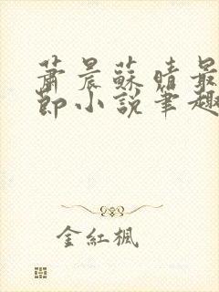 萧晨苏晴最新章节小说笔趣阁