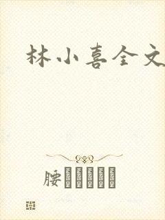 林小喜全文阅读