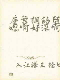 唐舞桐的堕落H嗯啊好深啊