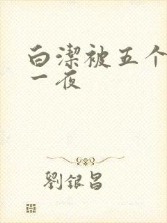 白洁被五个人玩一夜