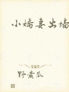 小娇妻出墙记
