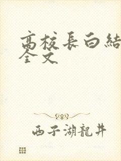 高校长白结小说全文