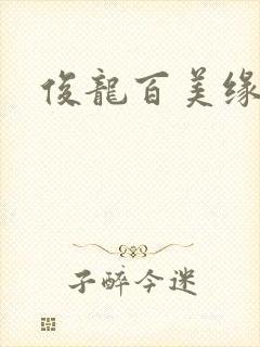 俊龙百美缘小说