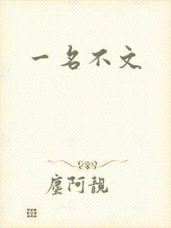 一名不文