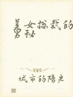 美女总裁的贴身男秘