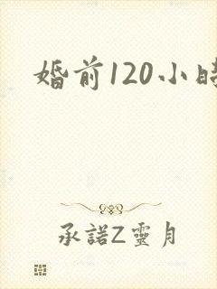 婚前120小时