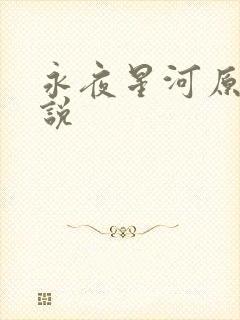 永夜星河原著小说