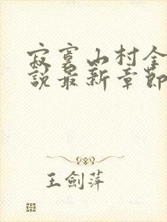 寂寞山村全部小说最新章节