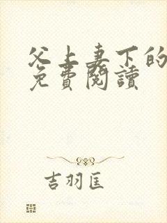 父上妻下的小说免费阅读