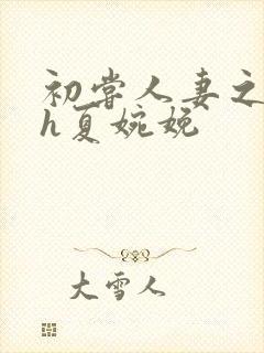 初尝人妻之名器h夏婉娩