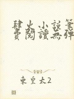 肆火小说笔趣免费阅读无弹窗