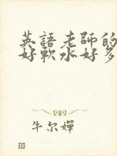 英语老师的兔子好软水好多
