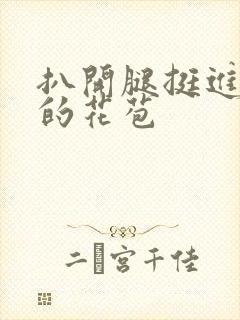 扒开腿挺进湿润的花苞