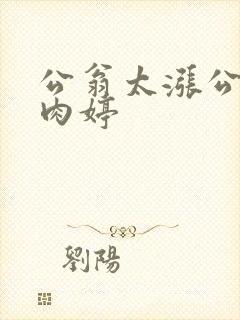 公翁太涨公欲息肉婷