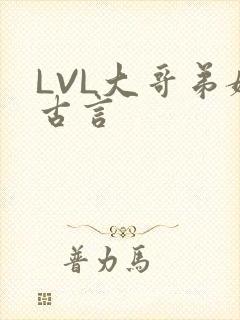 LVL大哥弟媳古言