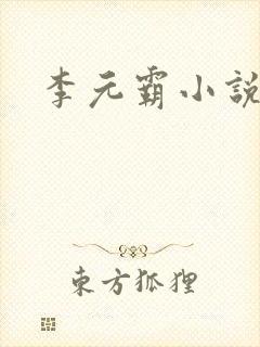 李元霸小说