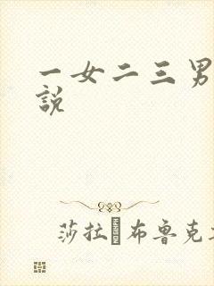 一女二三男事小说