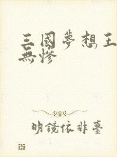 三国梦想王元姬无惨