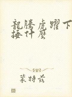 龙腾虎跃下一句接什么